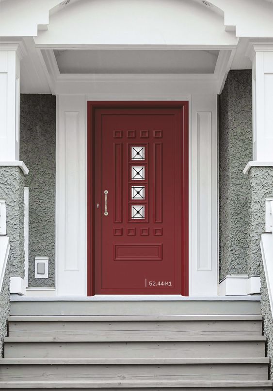 PVC deur met Pressed deurvulling