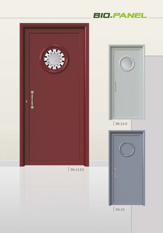 PVC deur met Pressed deurvulling