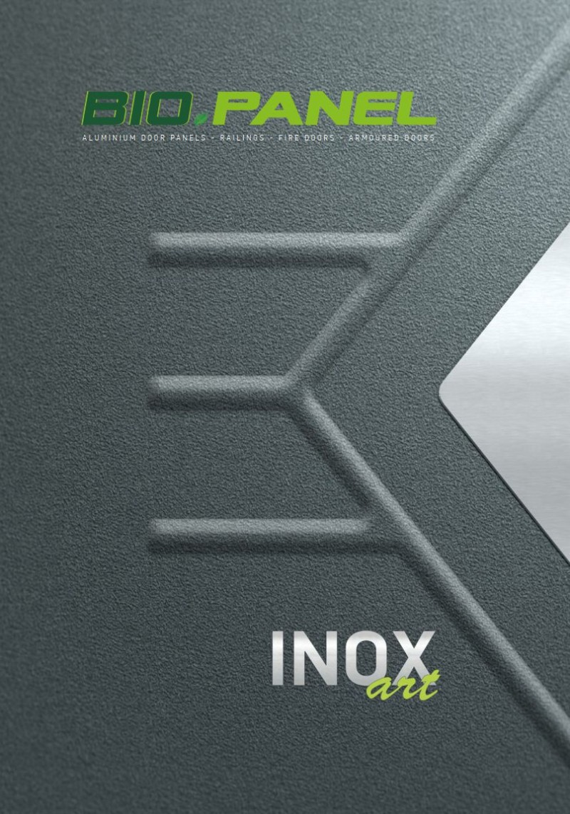 PVC deur met Inox deurvulling